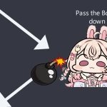 Pass down the X GIF Template