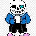 blue eyeed Sans