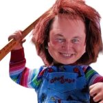 Chucky - Elon Musk Tesla - face swap