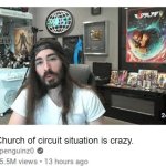 egg | Church of circuit situation is crazy. | image tagged in x situation is crazy | made w/ Imgflip meme maker