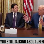 Trump still talking about