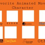favorite animated movie character