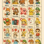 Nintendo Alphabet