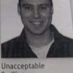 Unacceptable smiling
