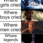 Monument valley 3 meme | image tagged in where legends cried | made w/ Imgflip meme maker