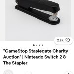 Gamestop stapler