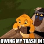yeet | ME THROWING MY TRASH IN THE BIN | image tagged in gifs,yeet | made w/ Imgflip video-to-gif maker