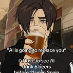 Leon S. Kennedy's rampant alcoholism