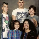 Punk Rock Sears Family Portrait template