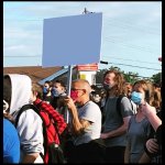 Protest sign