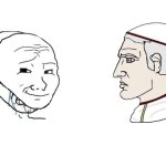 Masked Wojak vs. Chad Pope