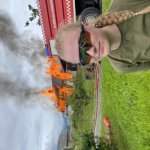 House burning