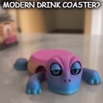 LOL! | MODERN DRINK COASTER? | image tagged in gifs,funny,coaster,fun,relatable,wholesome | made w/ Imgflip video-to-gif maker