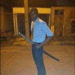 louis from l4d2 with an katana meme