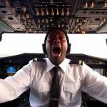 Pilot screaming