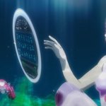 motoko underwater