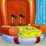 bored spongebob