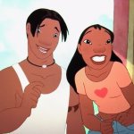 David Kawena and Nani Pelekai
