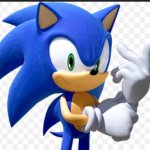 sonic pose