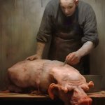 Butcher meme