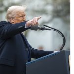 trump pointing a finger