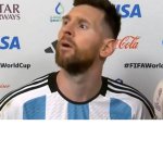Messi qué mirás bobo