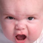 Angry Baby MAGA Trump infant