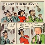 even better than superman | FREE REAL ESTATE | image tagged in its a bird its a plane,superman,comics/cartoons,its free real estate,superheroes,lol so funny | made w/ Imgflip meme maker