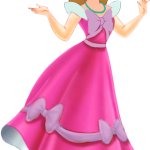 Cindy Ella in her Homemade Dress