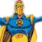 Doctor fate with hands up