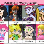 Darrell's waifu meme meme