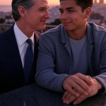 Gavin and Latino Boy