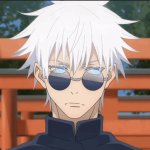 Gojo annoyed no text template