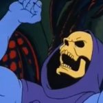 Angry Skeletor