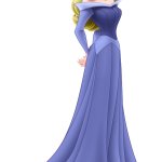 Aurora Briar Rose in her Blue Attire