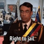 right to jail GIF Template