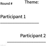 Art tournament meme