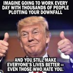 Lying orange pile of  crap