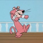 Snagglepuss put up your dukes