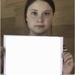 Grumpy Greta Thunberg