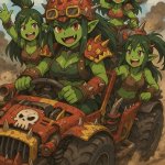 Ork girls just having fun