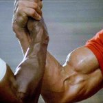 Predator handshake