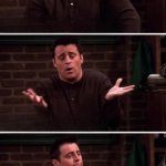 joey torn between food and girls