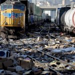 Los Angeles train yard