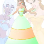 disney fusion: Belle and Kida
