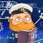 Captain Cap Thinking