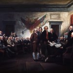 Founding Fathers Signing Declaration of Independence meme