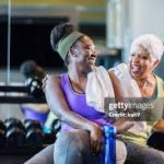 Black Woman At The Gym