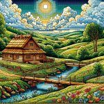 country cross stitch