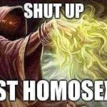 I cast homosexual